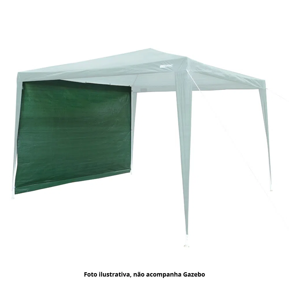 Parede para Gazebo modelo Green NTK na medida de 3m x 2m