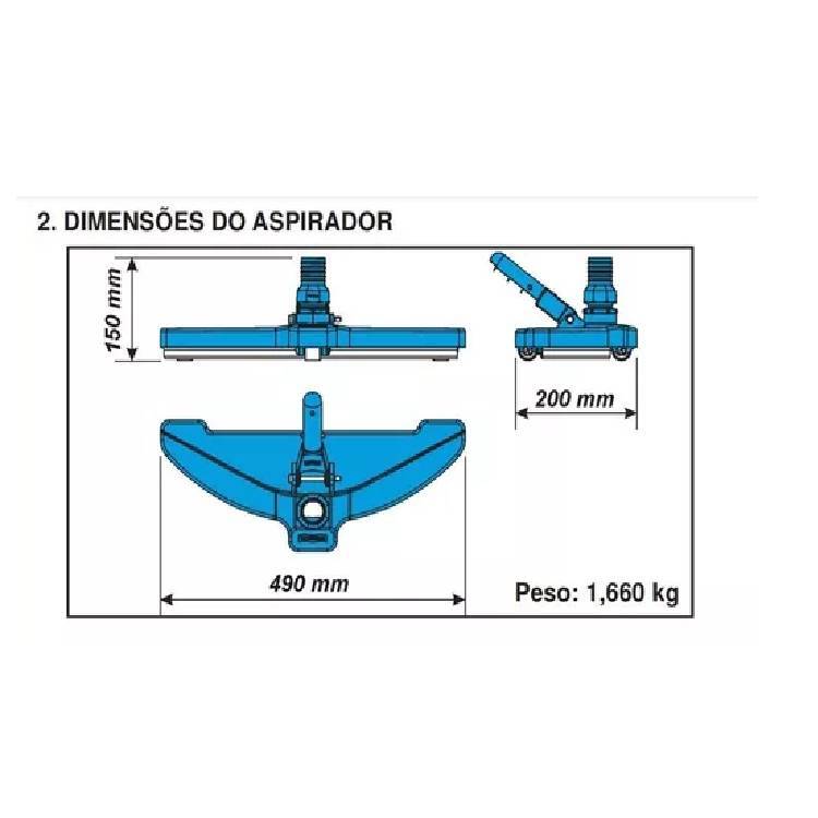 Aspirador Jumbo Limp Sodramar - Imagem 6