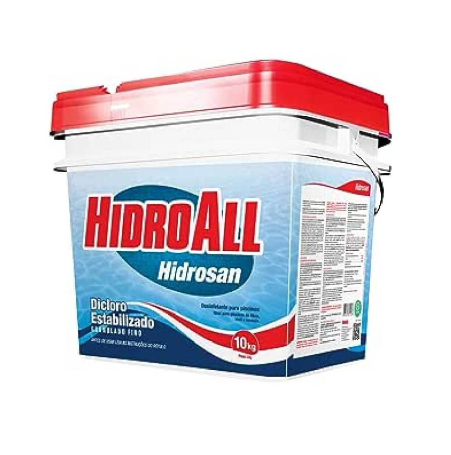 Cloro Hidrosan 10Kg HidroAll