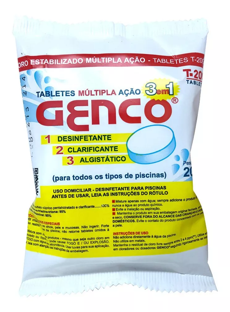 Clorador Flutuante Cisne Piscinas + 10 Pastilhas Cloro Genco - Imagem 4
