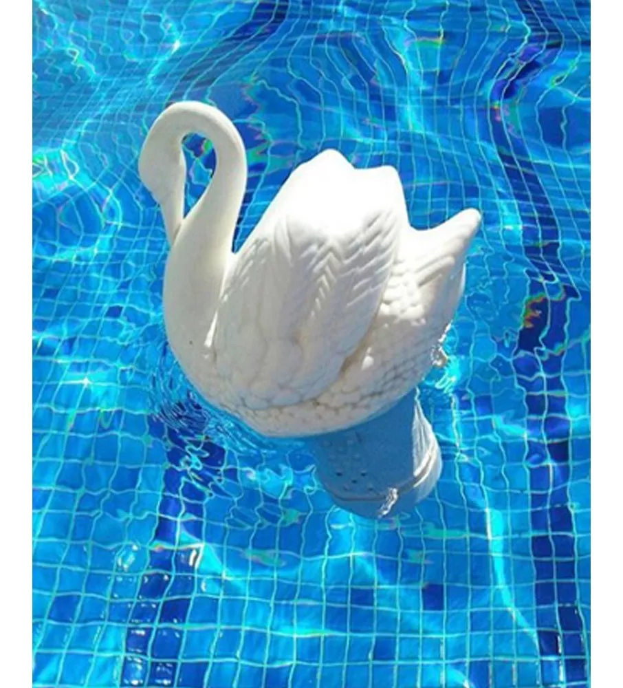 Clorador Flutuante Cisne Piscinas + 10 Pastilhas Cloro Genco - Imagem 3