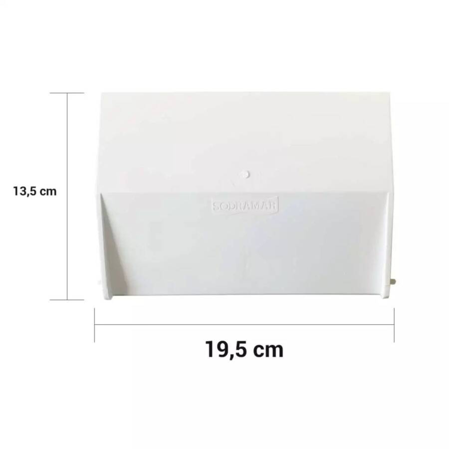 Portinhola de Plastico para Skimmer Branco Sodramar - Imagem 3